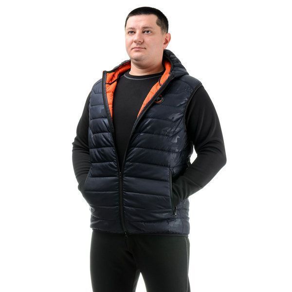 Жилет Carpe Diem Energy Saving Vest c капюшоном, синий графит, S 000005646-1 фото